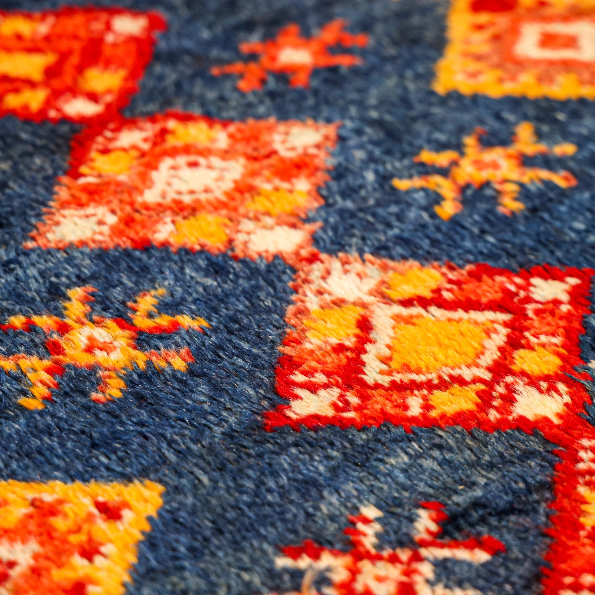 Handmade Taznakht Wool Runner - Taznakht in High Atlas