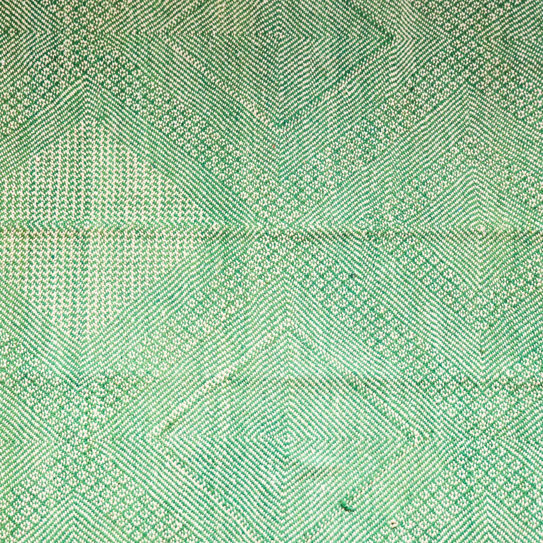 Hand-made Wool Berber Carpet - Zanafi in High Atlas